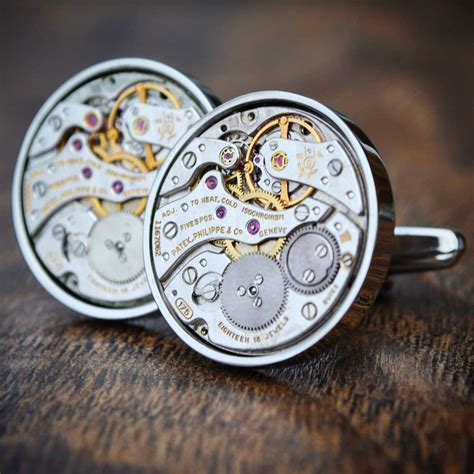 patek philippe cufflinks.